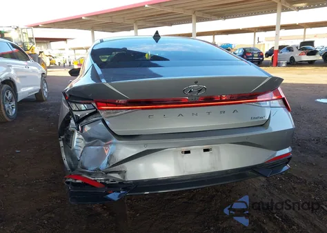 2021 Hyundai Elantra Limited from USA, damaged, VIN 5NPLP4AG7MH028883